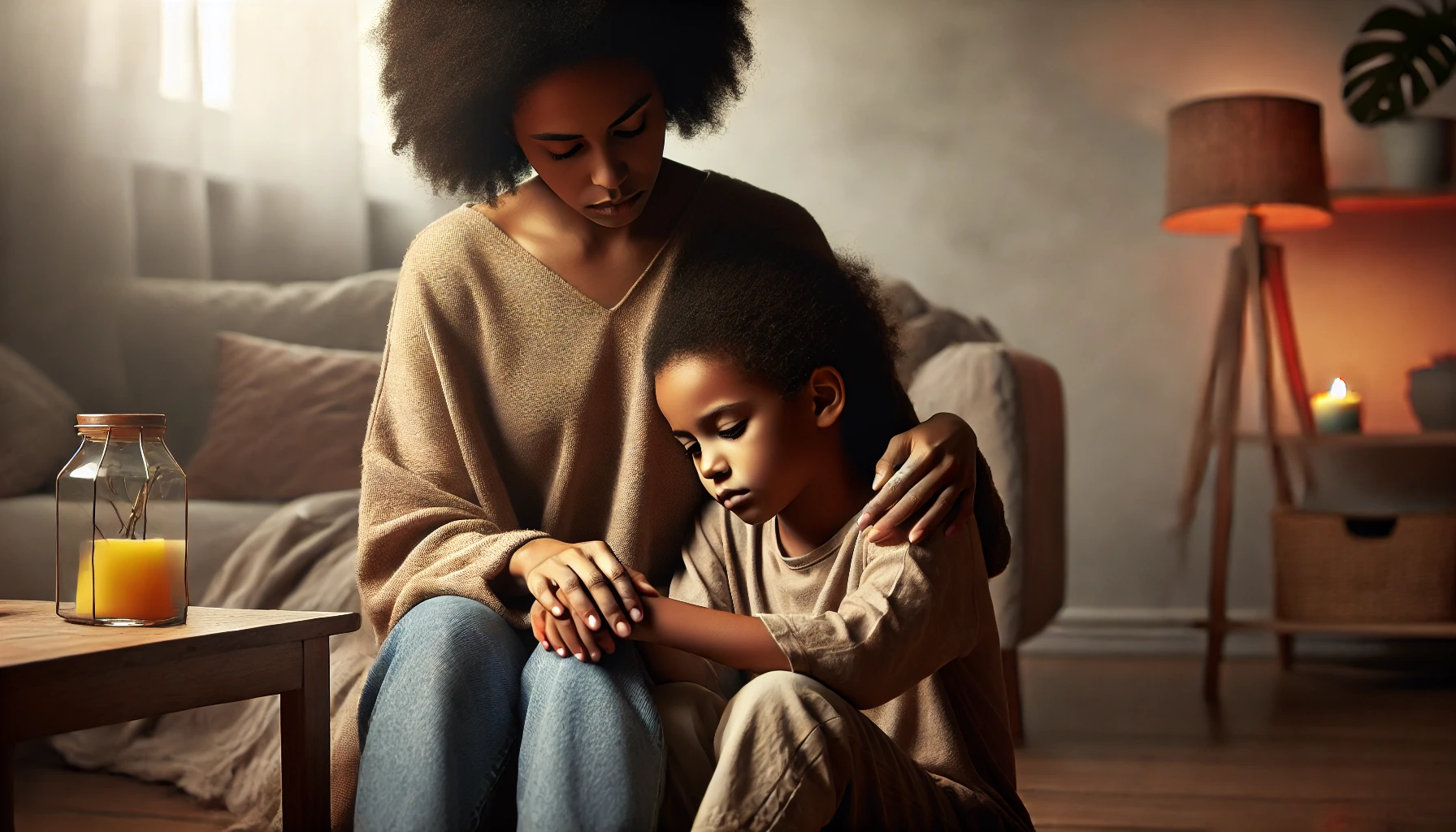 Woman with Child